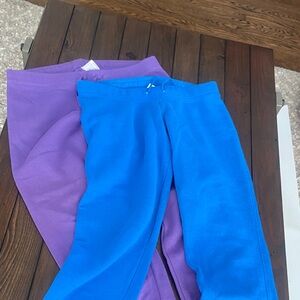 Bundle of 2 Soffee purple and blue sweatpants